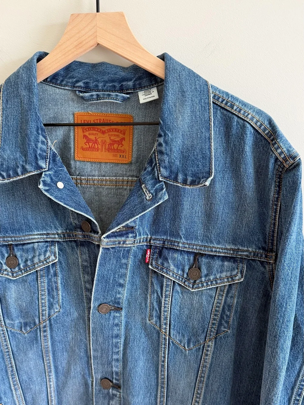 Levi’s Trucker Denim Jacket in Million Dollar Dark Wash